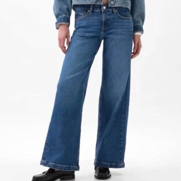 Gap Jeans: low rise stride. 27/4R - Picture 2 of 4